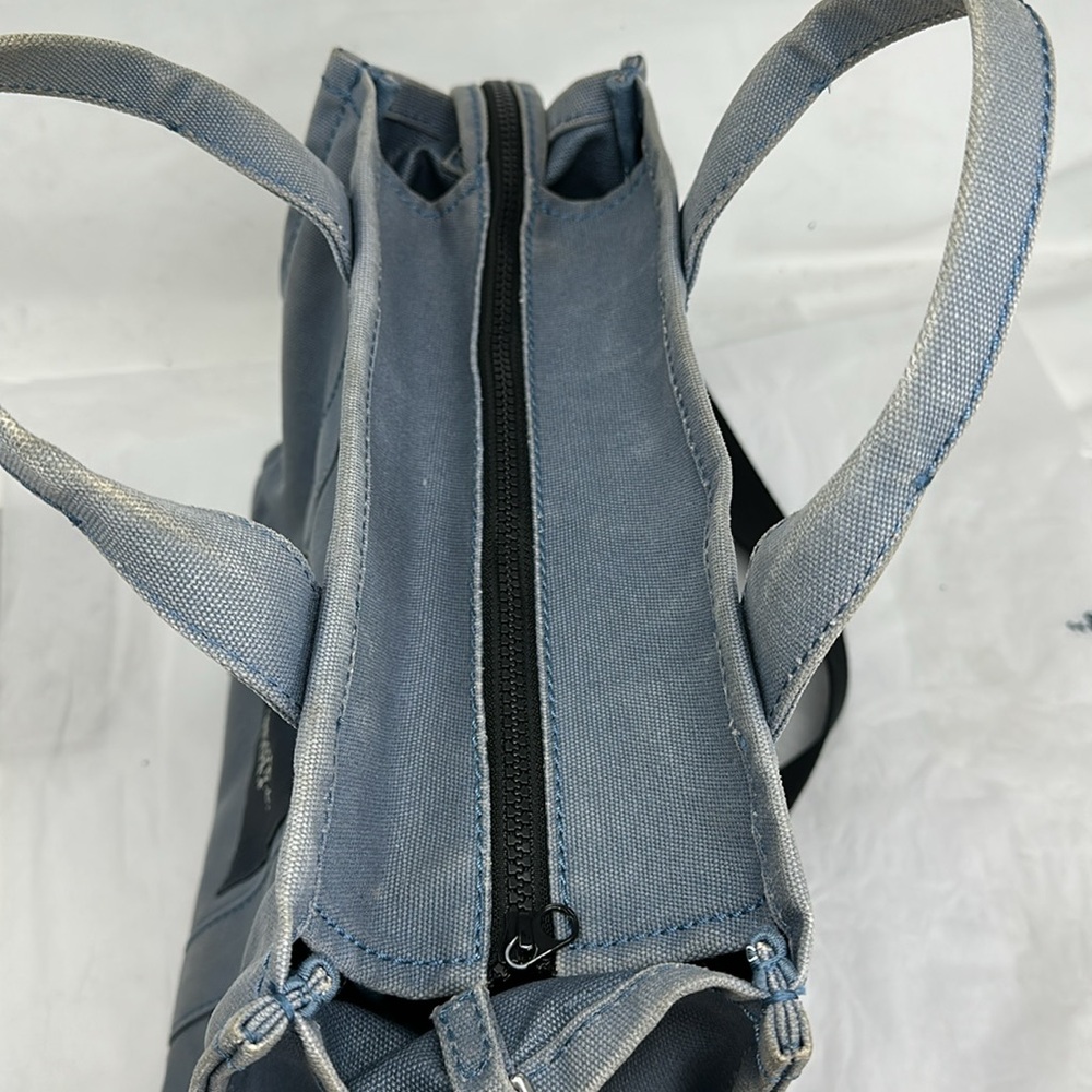Marc Jacobs Blue and Black Tote Bag with Detachable Strap - Picture 9 of 14